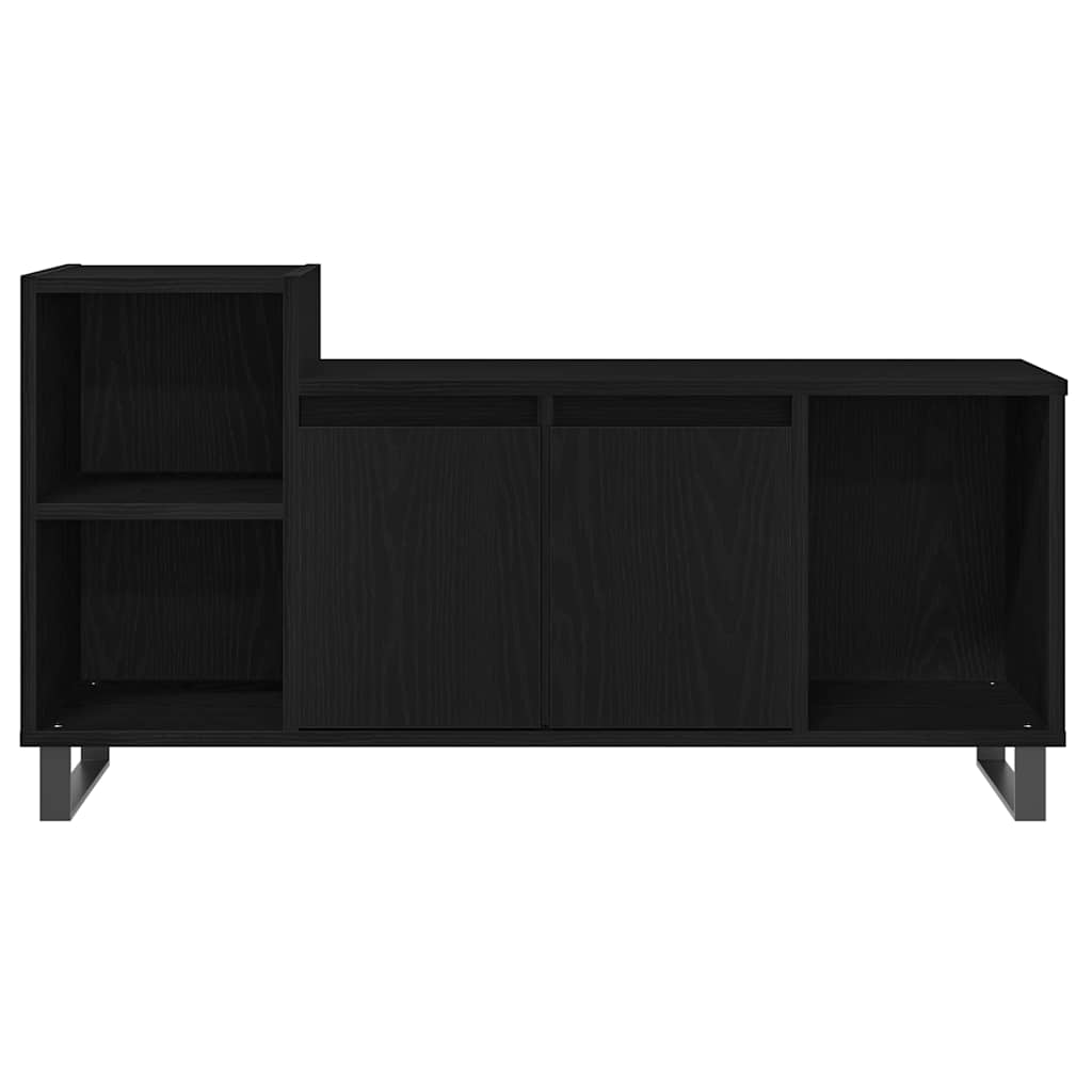 Sestava Tv Skříněk 100 X 35 X 55 Cm Černý Dub Kompozitní Dřevo