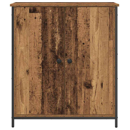 Servírovací Skříň Staré Dřevo 70 X 30 X 80 Cm Kompozitní Dřevo