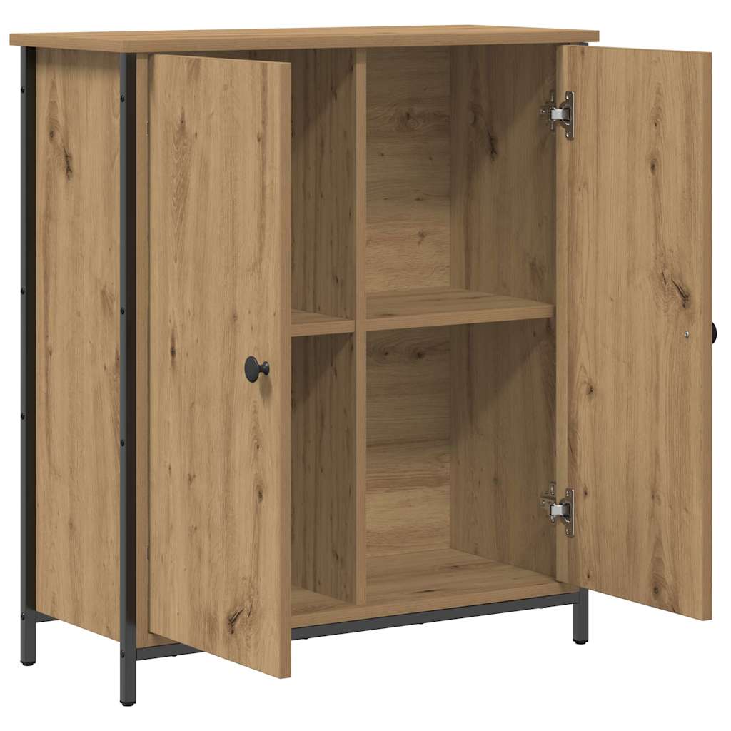 Servírovací Skříň Artisanový Dub 70 X 30 X 80 Cm
