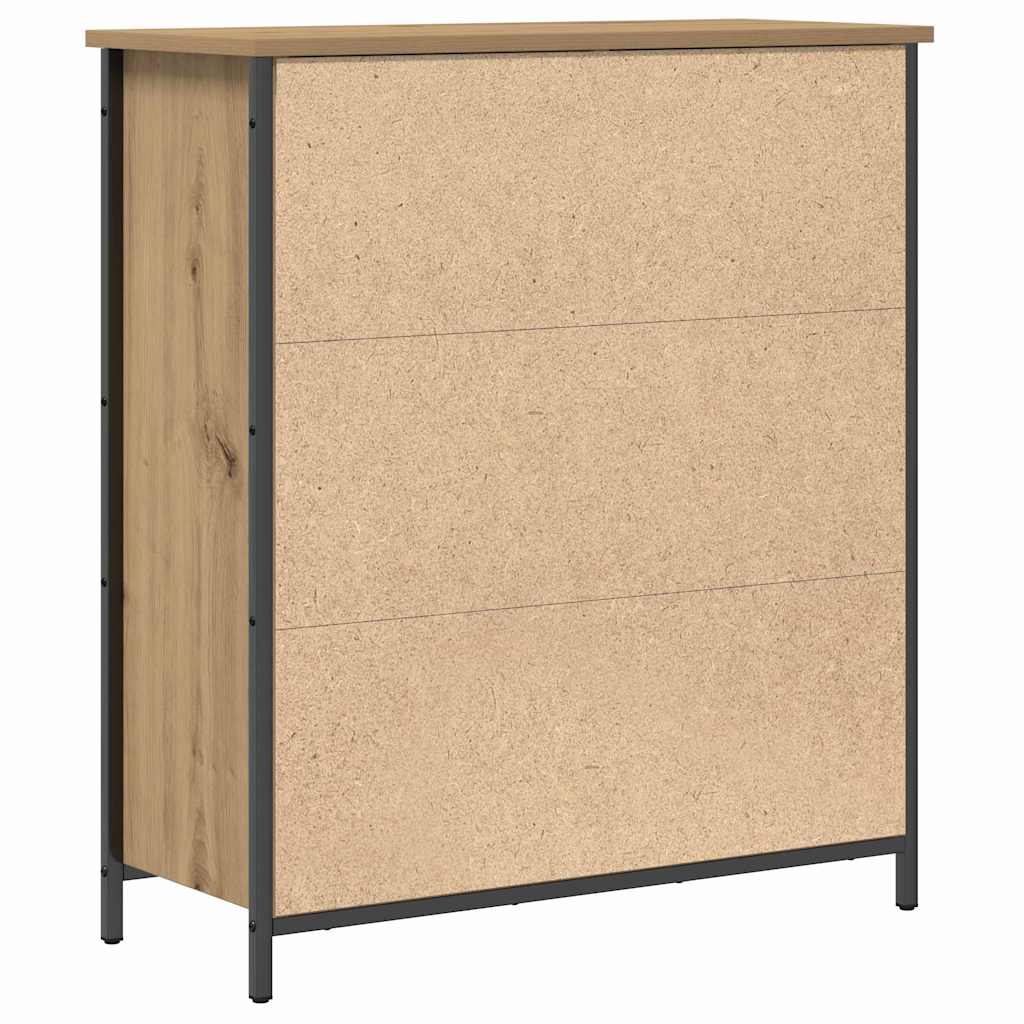 Servírovací Skříň Artisanový Dub 70 X 30 X 80 Cm