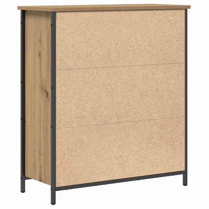 Servírovací Skříň Artisanový Dub 70 X 30 X 80 Cm