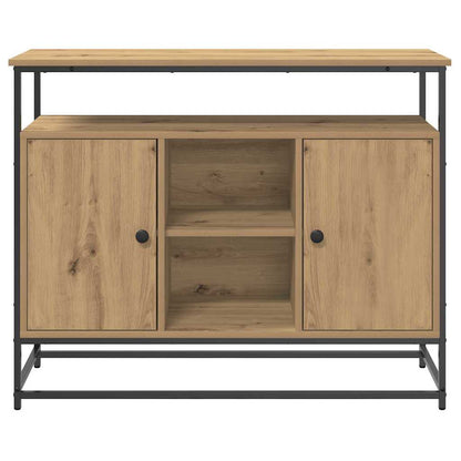 Servírovací Skříň Artisanový Dub 100 X 35 X 80 Cm