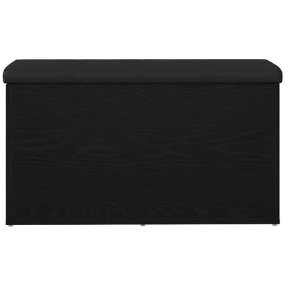 Úložná Lavice Černý Dub 82 X 42 X 45 Cm Kompozitní Dřevo