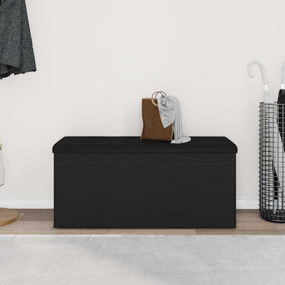 Úložná Lavice Černý Dub 102 X 42 X 45 Cm Kompozitní Dřevo