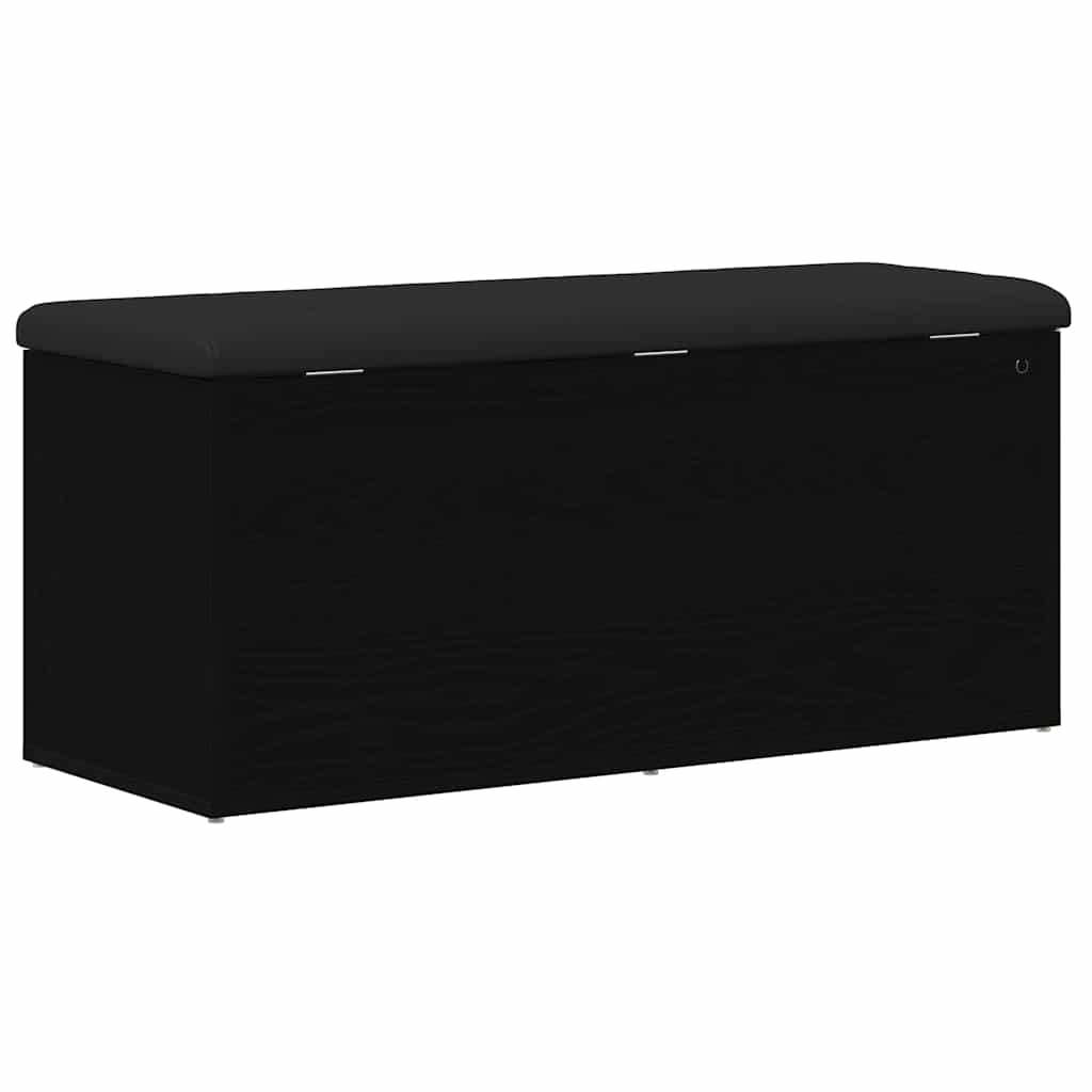 Úložná Lavice Černý Dub 102 X 42 X 45 Cm Kompozitní Dřevo