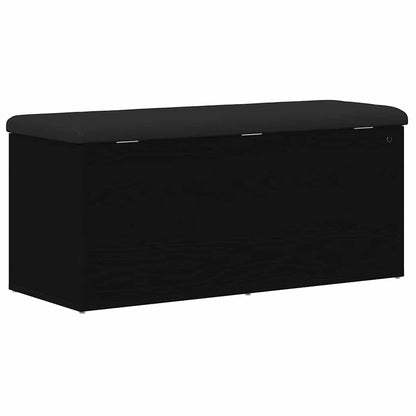Úložná Lavice Černý Dub 102 X 42 X 45 Cm Kompozitní Dřevo