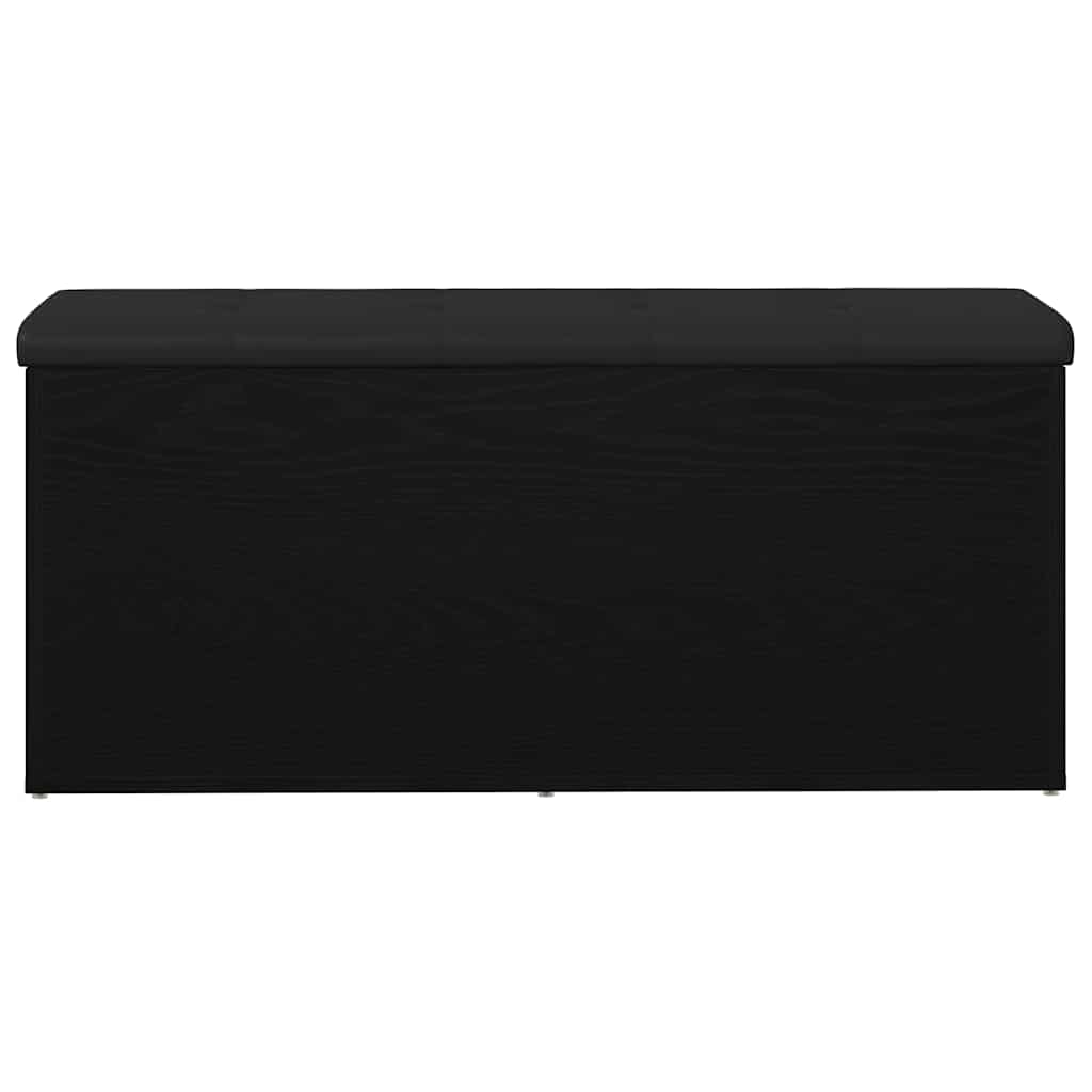 Úložná Lavice Černý Dub 102 X 42 X 45 Cm Kompozitní Dřevo
