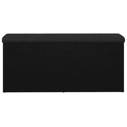 Úložná Lavice Černý Dub 102 X 42 X 45 Cm Kompozitní Dřevo