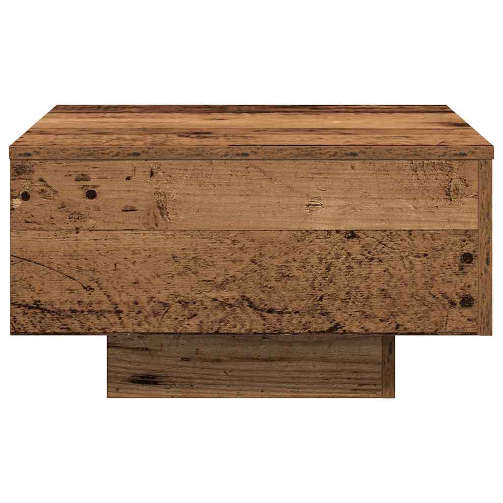 Konferenční Stolek Staré Dřevo 55 X 55 X 31 Cm