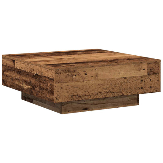 Konferenční Stolek Staré Dřevo 80 X 80 X 31 Cm