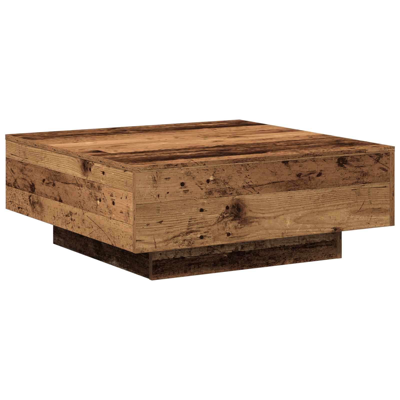 Konferenční Stolek Staré Dřevo 80 X 80 X 31 Cm