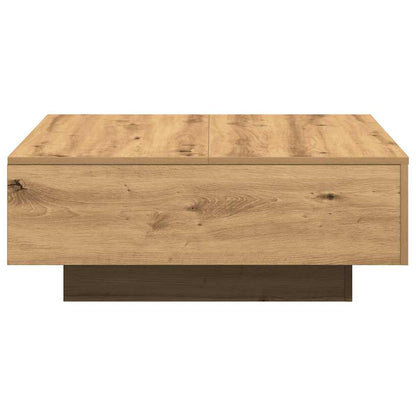 Konferenční Stolek Artisanový Dub 80 X 80 X 31 Cm