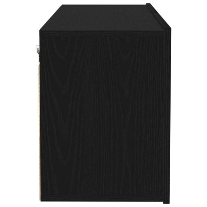Sestava Tv Skříněk 100 X 30 X 41 Cm Černý Dub Kompozitní Dřevo