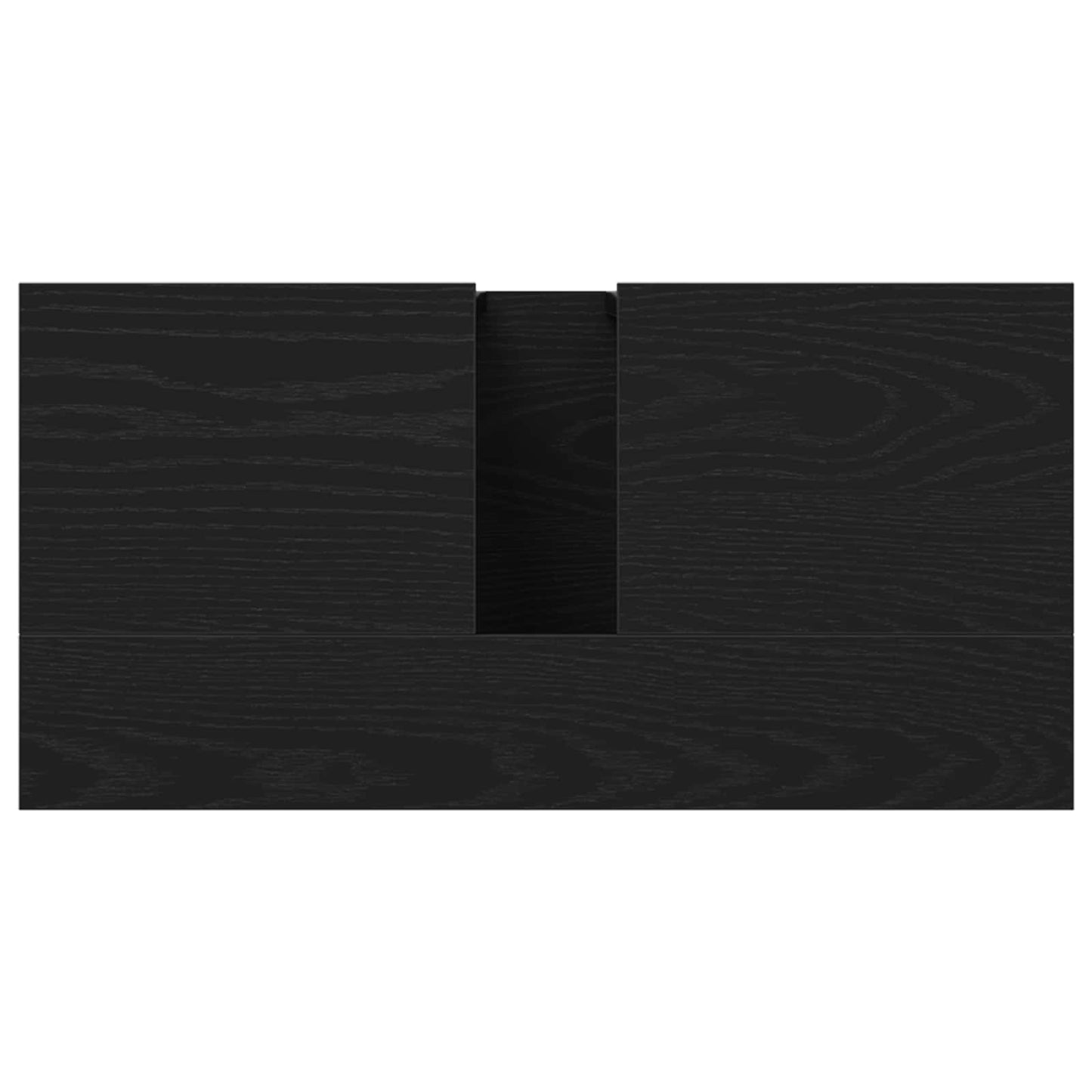 Skříňka Pod Umyvadlo Černý Dub 60 X 30 X 60 Cm Kompozitní Dřevo