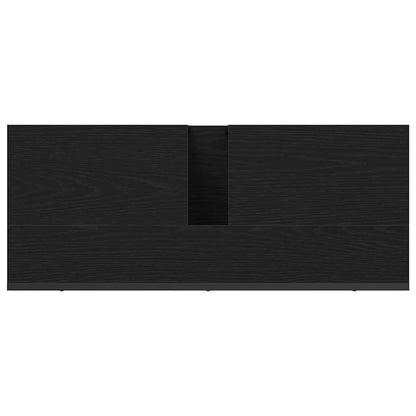 Skříňka Pod Umyvadlo Černý Dub 80 X 30 X 60 Cm Kompozitní Dřevo