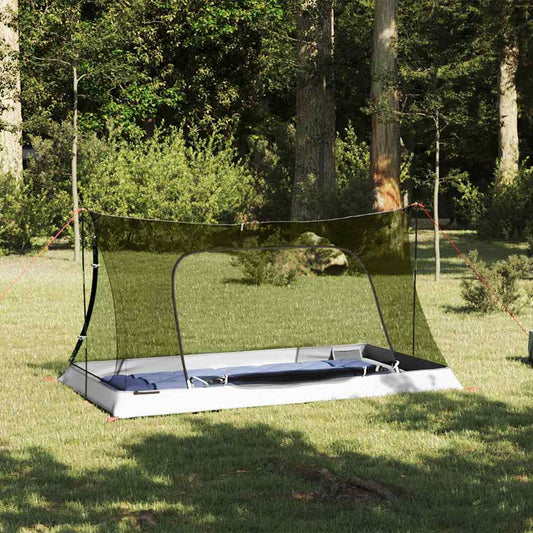 Vnitřní Stan Černá 220 X 128 X 110 Cm Pletivo