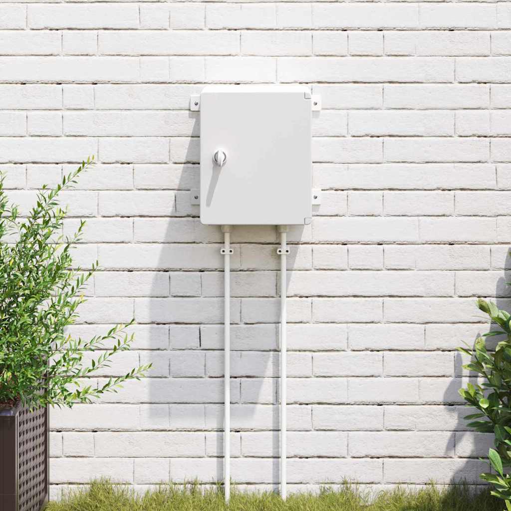 Ovládací Skříň Šedá 32 X 13 X 30 Cm Abs Plast