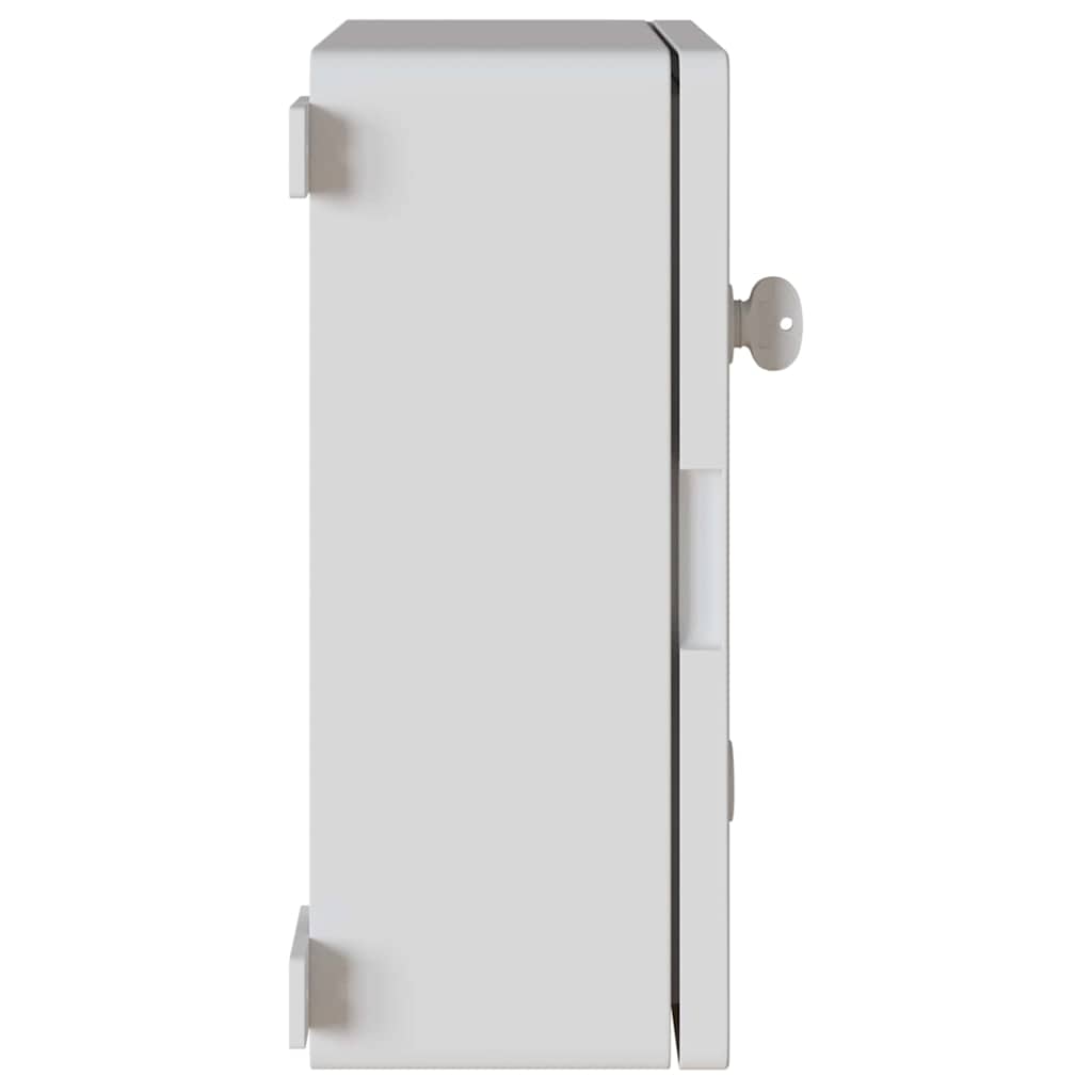 Ovládací Skříň Šedá 37 X 16,5 X 40 Cm Abs Plast
