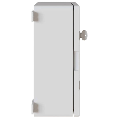 Ovládací Skříň Šedá 37 X 16,5 X 40 Cm Abs Plast