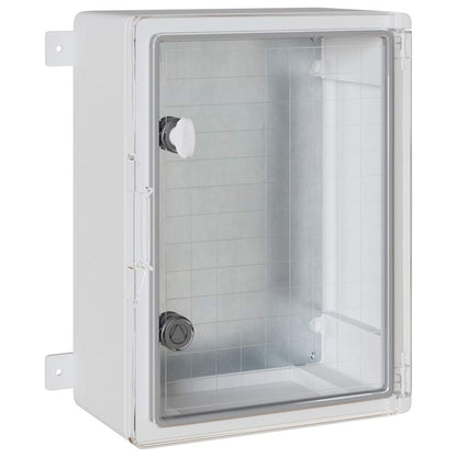 Ovládací Skříň Šedá 37 X 19,5 X 40 Cm Abs Plast