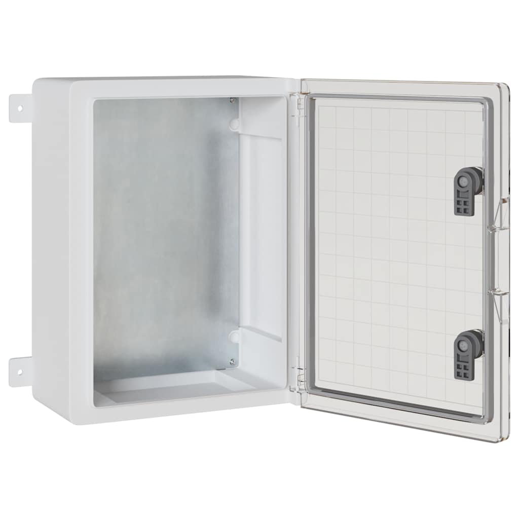 Ovládací Skříň Šedá 37 X 19,5 X 40 Cm Abs Plast