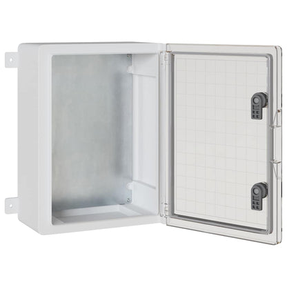 Ovládací Skříň Šedá 37 X 19,5 X 40 Cm Abs Plast