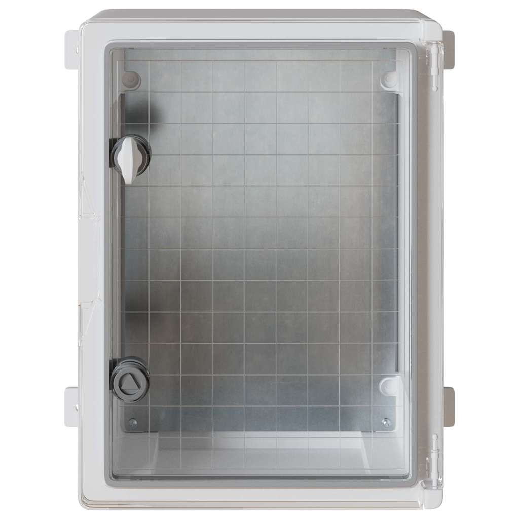 Ovládací Skříň Šedá 37 X 19,5 X 40 Cm Abs Plast