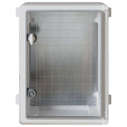 Ovládací Skříň Šedá 37 X 19,5 X 40 Cm Abs Plast
