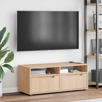 Tv Skříňka Visnes 100X40X38 Cm Kompozitní Dřevo