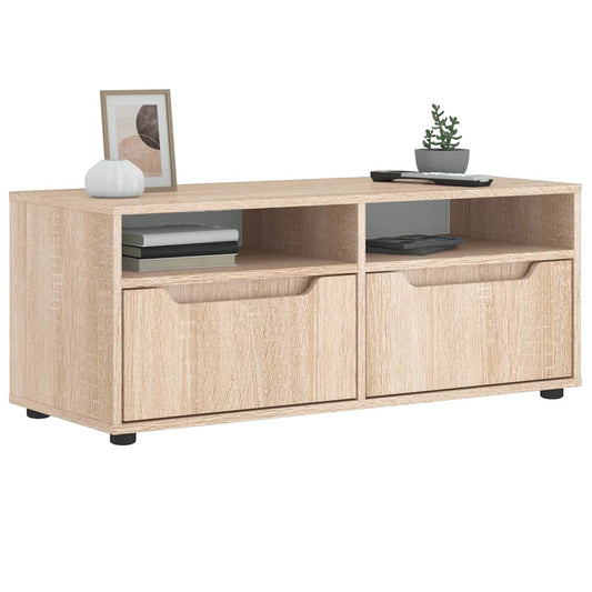 Tv Skříňka Visnes 100X40X38 Cm Kompozitní Dřevo