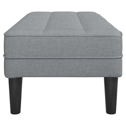 Lavice S Polštářem 113 X 57 X 39 Cm Textil