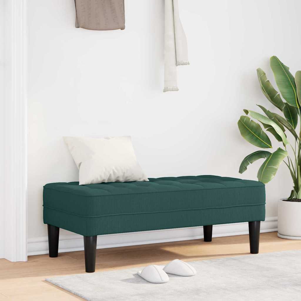 Lavice S Polštářem 113 X 57 X 39 Cm Textil
