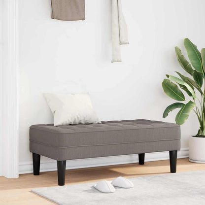 Lavice S Polštářem 113 X 57 X 39 Cm Textil