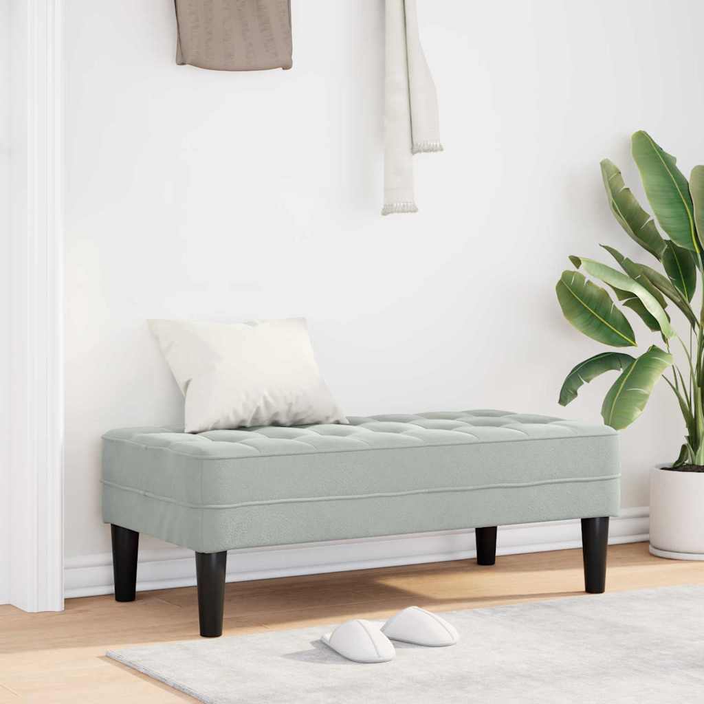 Lavice S Polštářem 113 X 57 X 39 Cm Samet