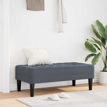 Lavice S Polštářem 113 X 57 X 39 Cm Samet