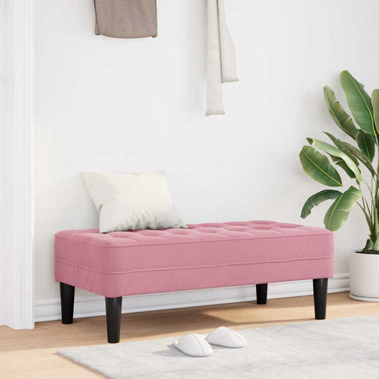 Lavice S Polštářem 113 X 57 X 39 Cm Samet