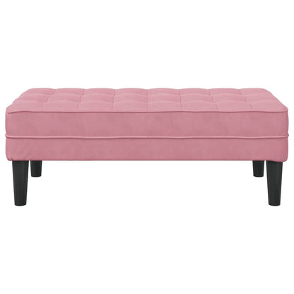 Lavice S Polštářem 113 X 57 X 39 Cm Samet