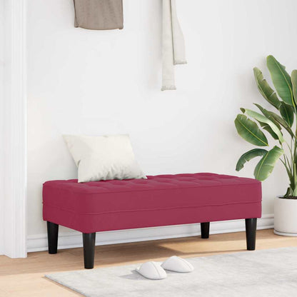 Lavice S Polštářem 113 X 57 X 39 Cm Samet