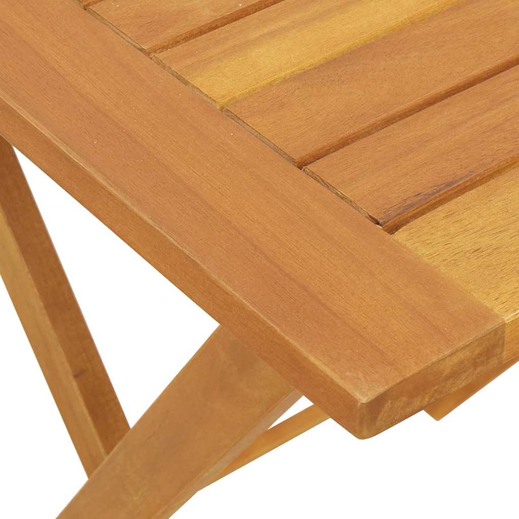 Zahradní Stůl Přírodní Masivní Akátové Dřevo