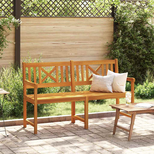 Venkovní Lavice Přírodní 150 X 56 X 90 Cm Masivní Akátové Dřevo