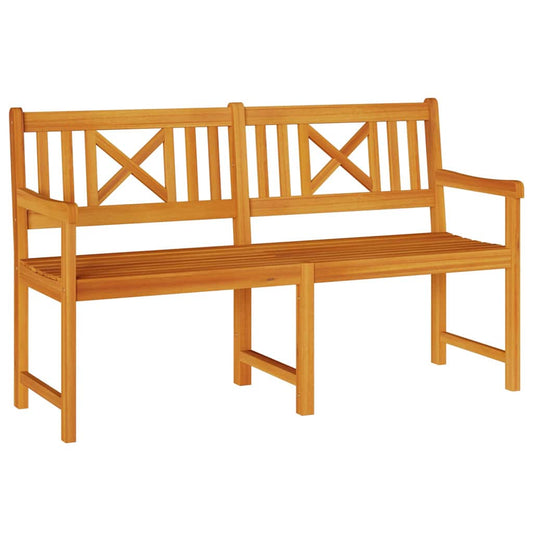 Venkovní Lavice Přírodní 150 X 56 X 90 Cm Masivní Akátové Dřevo