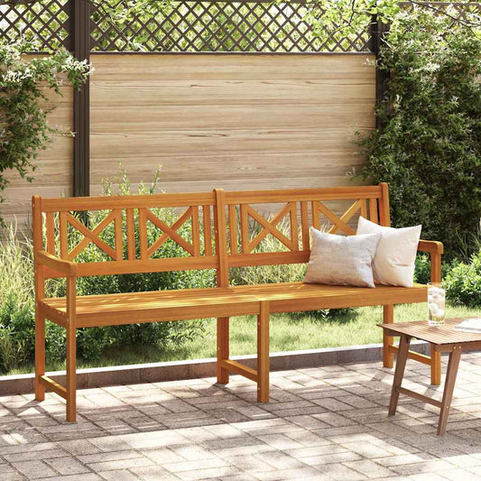 Venkovní Lavice Přírodní 180 X 56 X 90 Cm Masivní Akátové Dřevo