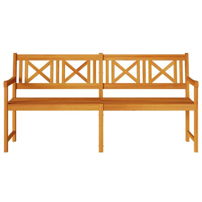 Venkovní Lavice Přírodní 180 X 56 X 90 Cm Masivní Akátové Dřevo