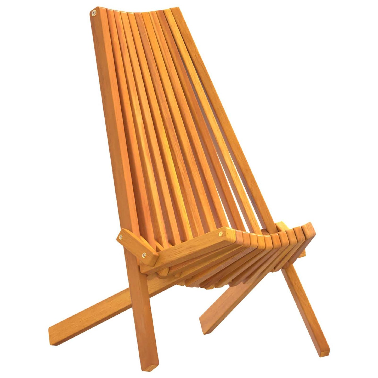 Židle 2 Ks Hnědá Masivní Akátové Dřevo