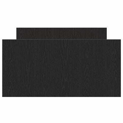 Rám Postele Černý Dub 193 X 93 X 50 Cm Kompozitní Dřevo