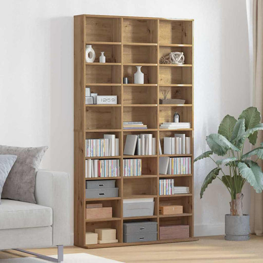 Cd Skříň Artisanový Dub 101 X 23 X 177,5 Cm Kompozitní Dřevo