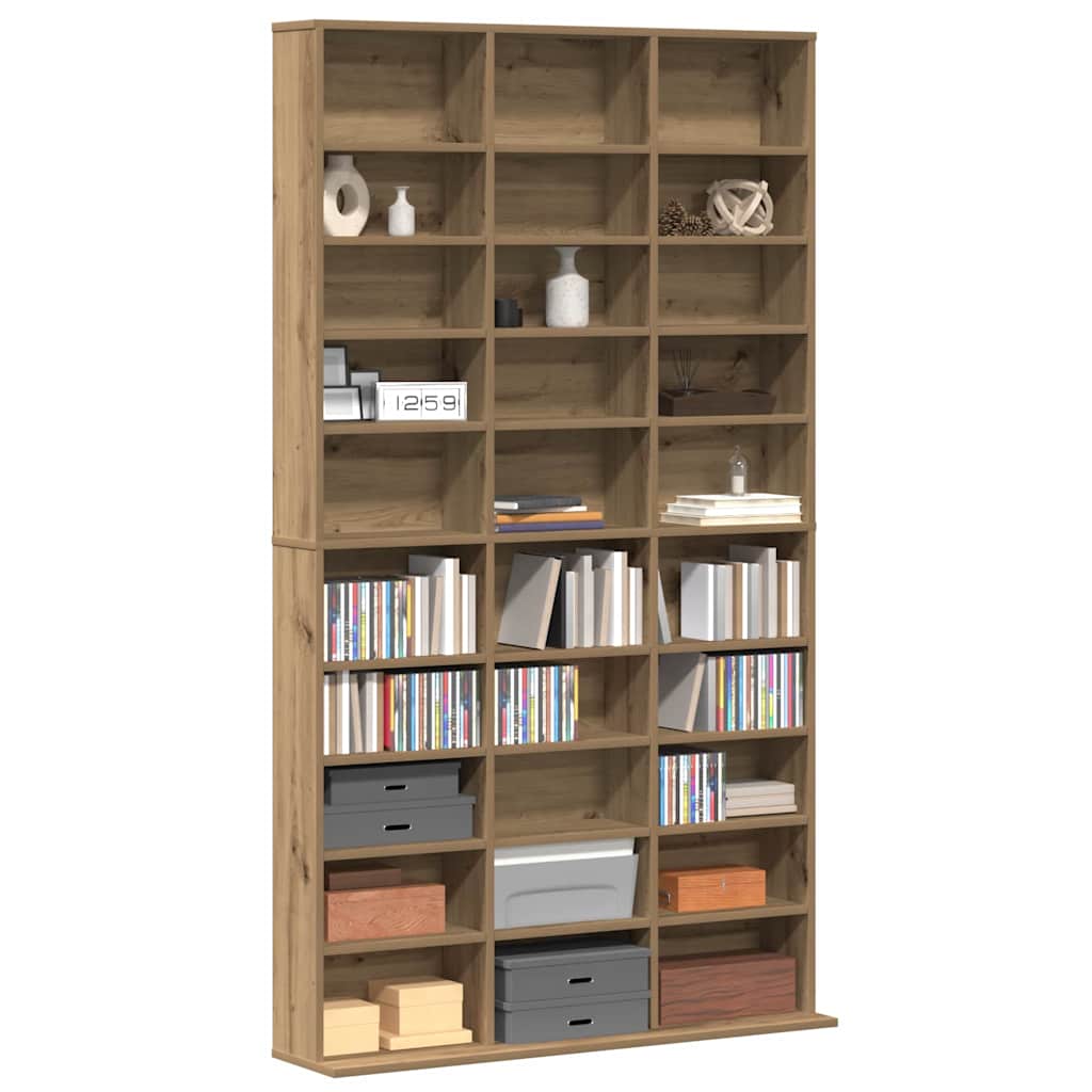 Cd Skříň Artisanový Dub 101 X 23 X 177,5 Cm Kompozitní Dřevo