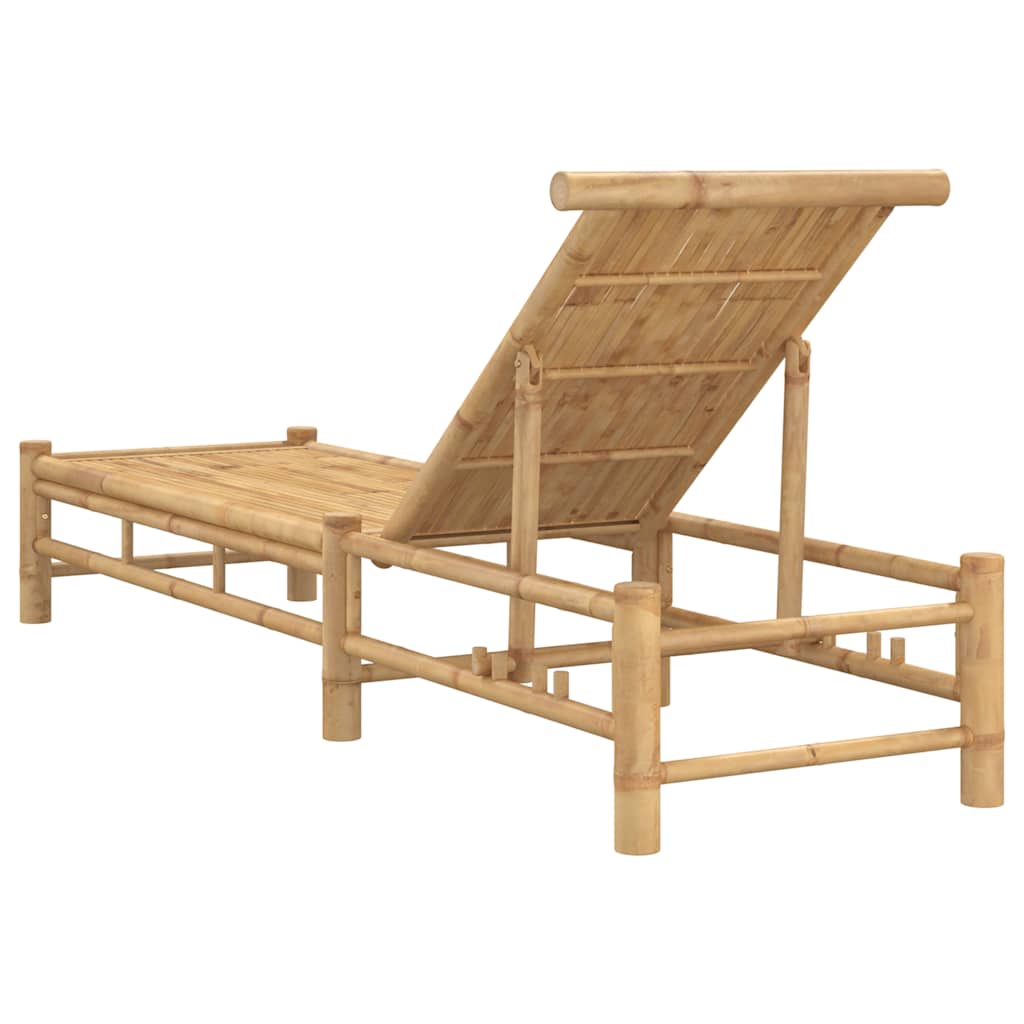 Lehátko Na Opalování 55X199X30 Cm Bamboo