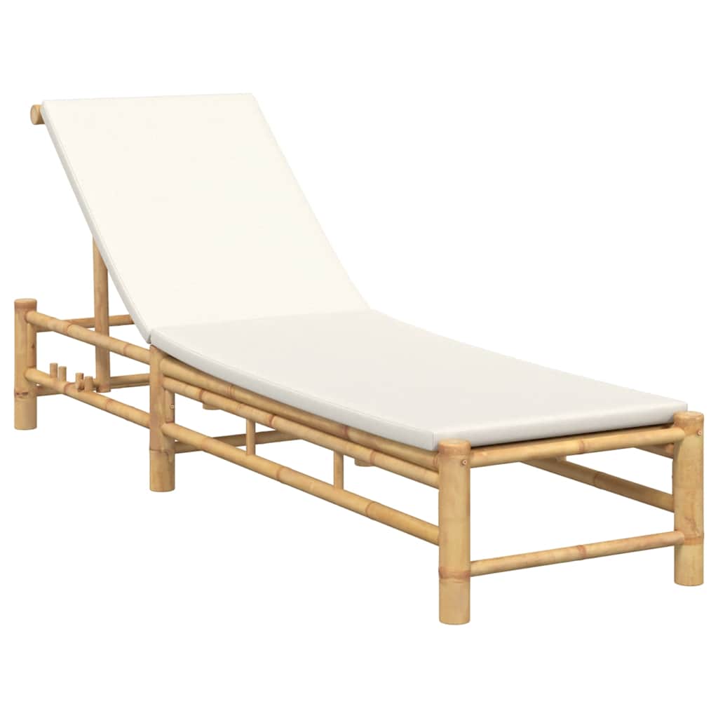Lehátko S Polštáři 55X199X30 Cm Bamboo