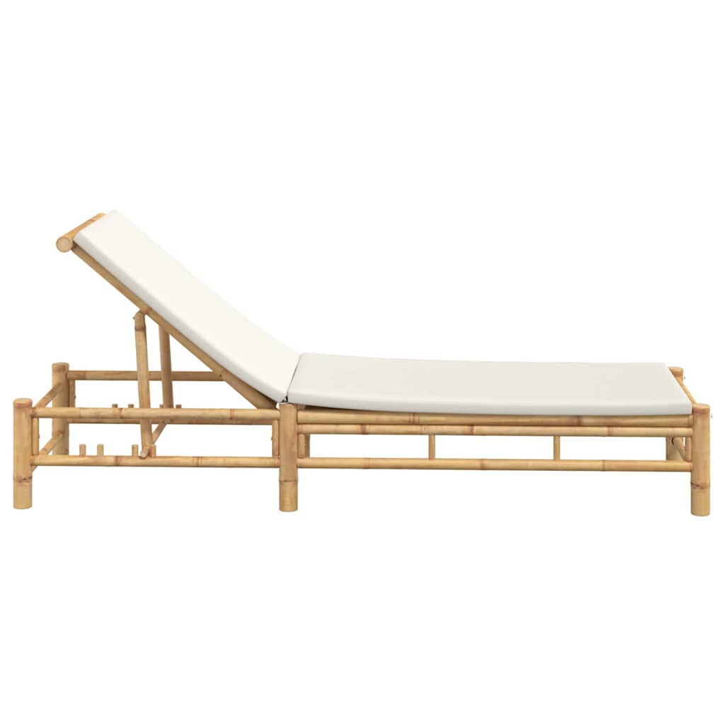 Lehátko S Polštáři 55X199X30 Cm Bamboo
